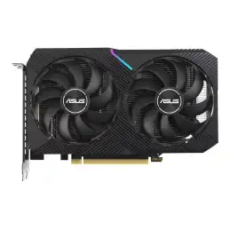 ASUS DUAL-RTX3060TI-O8G-MINI-V2 - Carte graphique - GF RTX 3060 Ti - 8 Go GDDR6 - PCIe 4.0 - HDMI, ... (90YV0FT2-M0NA00)_1